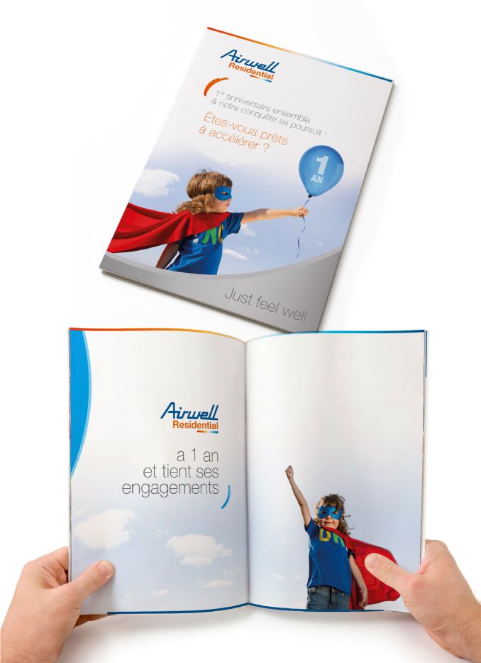Création d‘une brochure pour Airwell