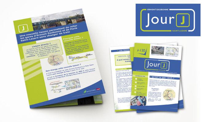 Jour J SNCF - Conception du journal